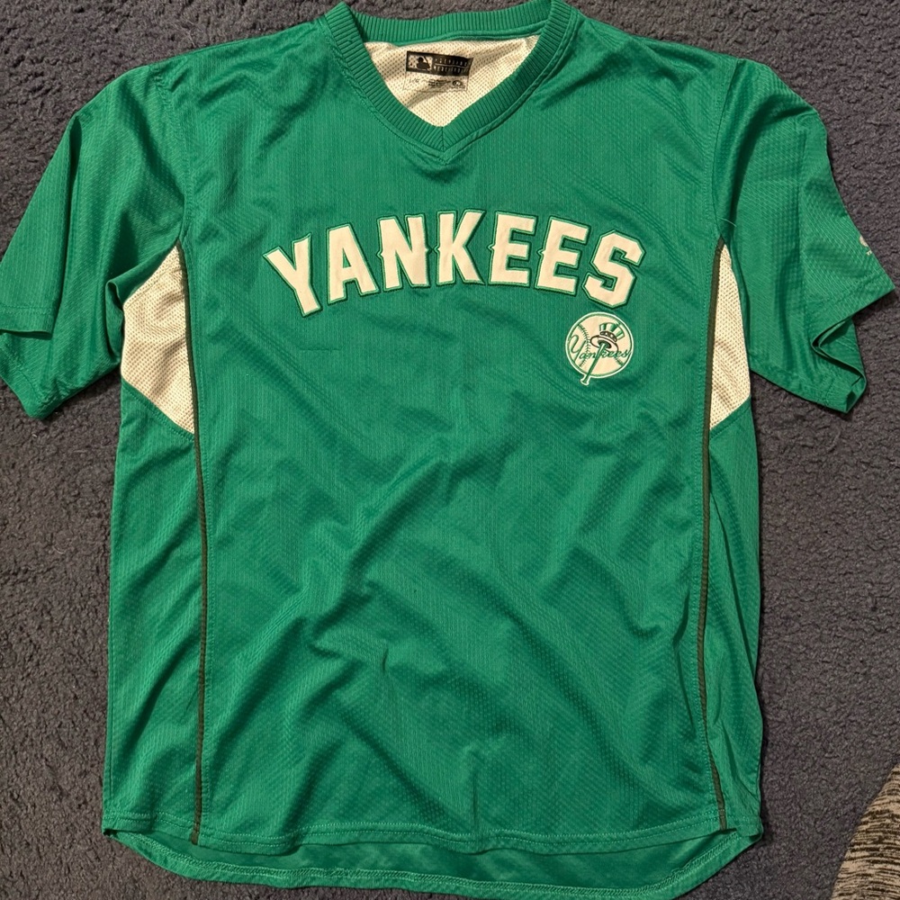Green Yankees Jersey